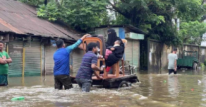 ভারত থেকে নেমে আসা ঢলে ডুবছে কুমিল্লা