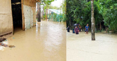 কমলগঞ্জে পাহাড়ি ঢল ও টানা বৃষ্টিতে ২৫ গ্রাম প্লাবিত