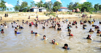 মৌলভীবাজারের জুড়ীতে ঐতিহ্যবাহী পলো বাইচ অনুষ্ঠিত 