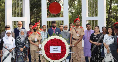 যথাযথ মর্যাদায় শাহজালাল বিশ্ববিদ্যালয়ে মাতৃভাষা দিবস উদ্‌যাপন